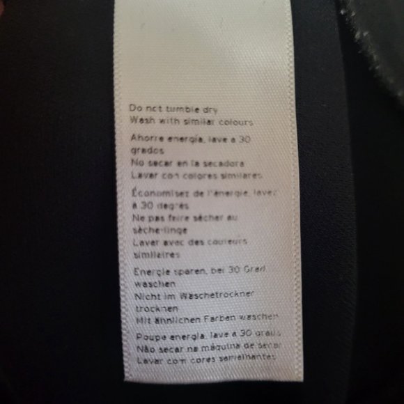 TopShop Women's Size 2 Halter Vneck Plunge Midi Dress Black Strappy Back - Picture 9 of 9